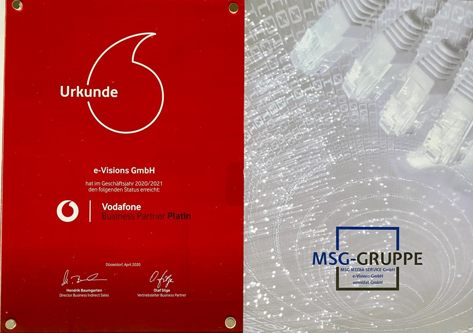 Vodafone Partner Platin